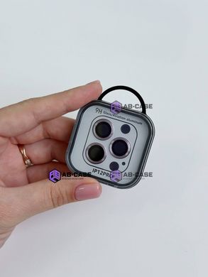 Захисні лінзи на камеру iPhone 12 Pro Metal Glass Lenses Light Purple