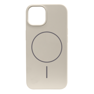 Чохол для iPhone 12/12 Pro : Silicone Slim MagSafe &ndash; Antique White
