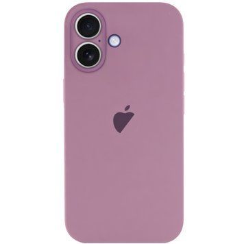 Чехол для iPhone 16 : Silicone Case Full Camera - №68 Blueberry