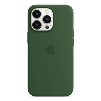 Чехол для iPhone 13 Pro Max Silicone Case with Magsafe Clover