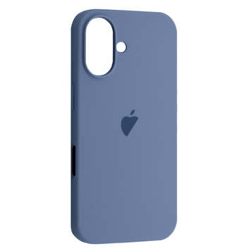 Чехол для iPhone 16 Silicone Case FULL (№46 Lavender Gray)