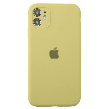 Чехол Silicone Case FULL CAMERA (для iPhone 11, Mellow Yellow)
