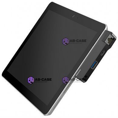 Перехідник Type-C на (USB-A&times;3 + Audio 3.5mm) Baseus CAHUB-FG01 &mdash; Grey