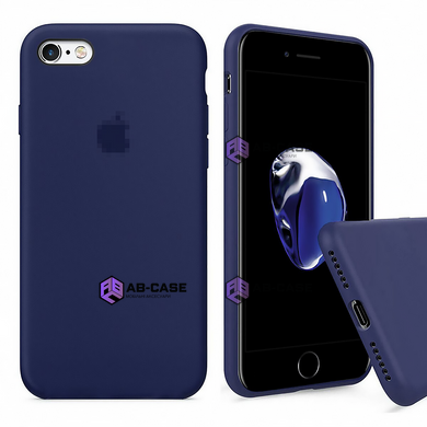 Чохол Silicone Case на iPhone 6/6s FULL (№8 Midnight Blue)