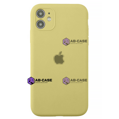 Чехол Silicone Case FULL CAMERA (для iPhone 11, Mellow Yellow)