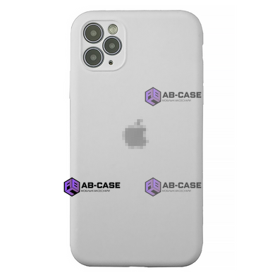 Чехол Silicone Case FULL CAMERA (для iPhone 11 Pro, White)