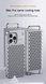 Чохол металевий для iPhone 14 Pro Max Aluminium aroma Silver 4