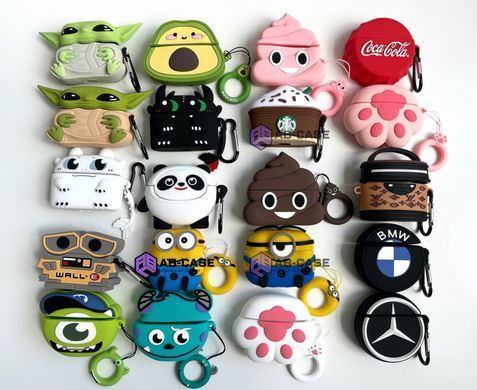 Чехол для AirPods 1/2, 3D Case - Bear