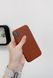 Чехол для iPhone 14 Pro Leather Case PU with Magsafe Saddle Brown 3