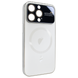 Чехол для iPhone 12 Pro Max PC Slim Case with MagSafe с защитными линзами на камеру Pearly White 1