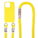 Чохол для iPhone 12 Pro Max Crossbody case with Twine Yellow