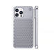 Чохол металевий для iPhone 14 Pro Max Aluminium aroma Silver