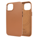 Чохол для iPhone 13 mini Leather Case PU with Magsafe Saddle Brown