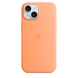 Чохол для iPhone 15 Plus Silicone Case With MagSafe Orange Sorbet