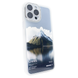 Чехол для iPhone 12 Pro Print Nature Lakes с защитными линзами на камеру White