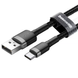 Кабель плетений Baseus USB to Type-C 3A Cafule Cable 1m Black 5