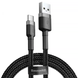 Кабель плетений Baseus USB to Type-C 3A Cafule Cable 1m Black 1
