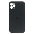 Чохол Silicone Case FULL CAMERA (square side) (на iPhone 12 pro) (Charcoal Gray)