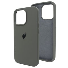 Чехол для iPhone 15 Pro Silicone Case Full №34 Dark Olive