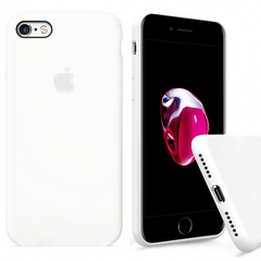 Чохол Silicone Case на iPhone 6/6s FULL (№9 White)