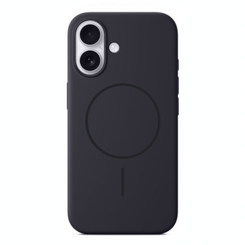 Чехол для iPhone 16 : Silicone Slim MagSafe &ndash; Charcoal Gray
