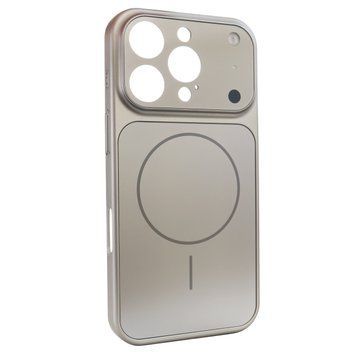 Чохол для iPhone 16 Pro : Nofelet AG Glass Case with MagSafe &ndash; Titanium