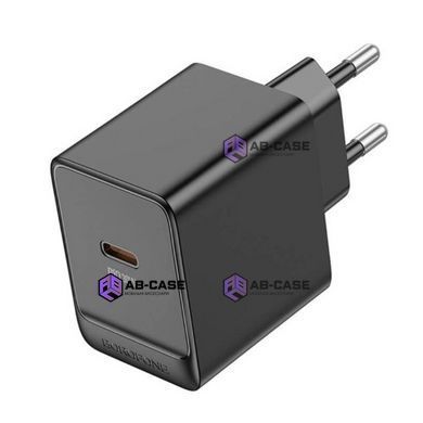 Зарядний пристрій 30W (1 Type-C) BOROFONE BAS15A Erudite PD (Black)