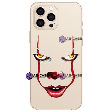 Чохол прозорий Print Pennywise (Оно) на iPhone 12 Pro Max Пеннивайз