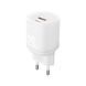 Зарядное устройство 20W (1 USB + 1 Type-C) XO L144 PD+QC3.0 (White) 3