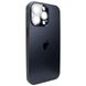 Чехол для iPhone 13 Pro Max матовый AG Titanium Case Black 1