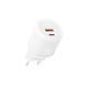 Зарядное устройство 20W (1 USB + 1 Type-C) XO L144 PD+QC3.0 (White) 4