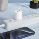 Зарядное устройство 20W (1 USB + 1 Type-C) XO L144 PD+QC3.0 (White) 5