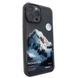 Чехол для iPhone 12 Pro Print Nature Mountain с защитными линзами на камеру Black