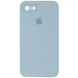 Чехол Silicone Case FULL CAMERA (square side) (для iPhone 7/8/SE2, Lilac)