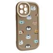 Чехол для iPhone 11 Pro Max : Paws Case (Little Friends - Brown)