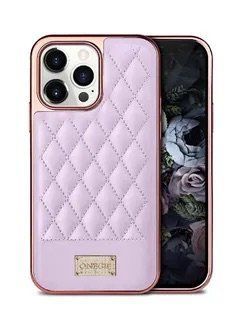 Чехлы Onegif New Leather case (для iPhone 13 Pro Max, Purple)