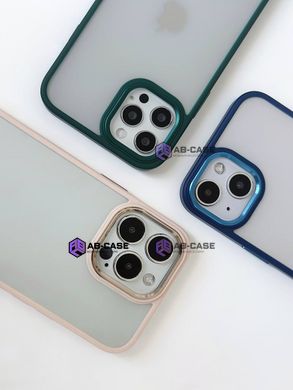 Чохол матовий для iPhone 13 Pro MATT Crystal Guard Case Khaki Green