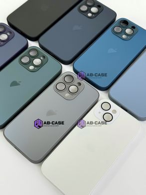 Чохол для iPhone 13 : скляний матовий AG Glass Case with MagSafe із захистом камери &ndash; White