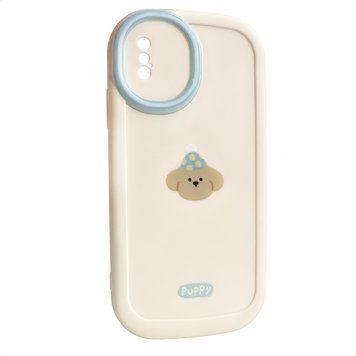 Чохол для iPhone XS Max : Paws Case (Puppy - Cream)