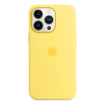 Чехол для iPhone 13 Pro Max Silicone Case with Magsafe Lemon Zest