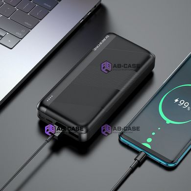 Павербанк 30000 mAh Borofone USB + USB-C Quick Charge 2.0 - Black