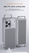 Чехол металлический для iPhone 15 Pro Aluminium aroma Graphite 4
