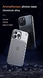 Чехол металлический для iPhone 15 Pro Aluminium aroma Graphite 5