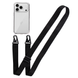 Чехол для iPhone 18 Pro : c ремешком Clear Crossbody &ndash; Black