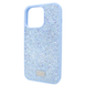 Чехол Swarovski для iPhone 13 Pro Max со стразами Sky Blue