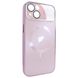 Чехол для iPhone 13 матовый NEW PC Slim with MagSafe case с защитой камеры Pink
