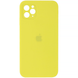 Чехол для iPhone 11 Pro Max : Silicone Case FULL CAMERA (square side) &ndash; Yellow (№4)