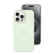 Чохол для iPhone 15 Pro : Neon Silicone Case MagSafe &ndash; Mint