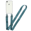 Прозорий чохол для iPhone Xr з ремінцем Crossbody Forest Green