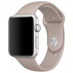 Силиконовый ремешок для Apple Watch (38mm, 40mm, 41mm, №23 Pebble)